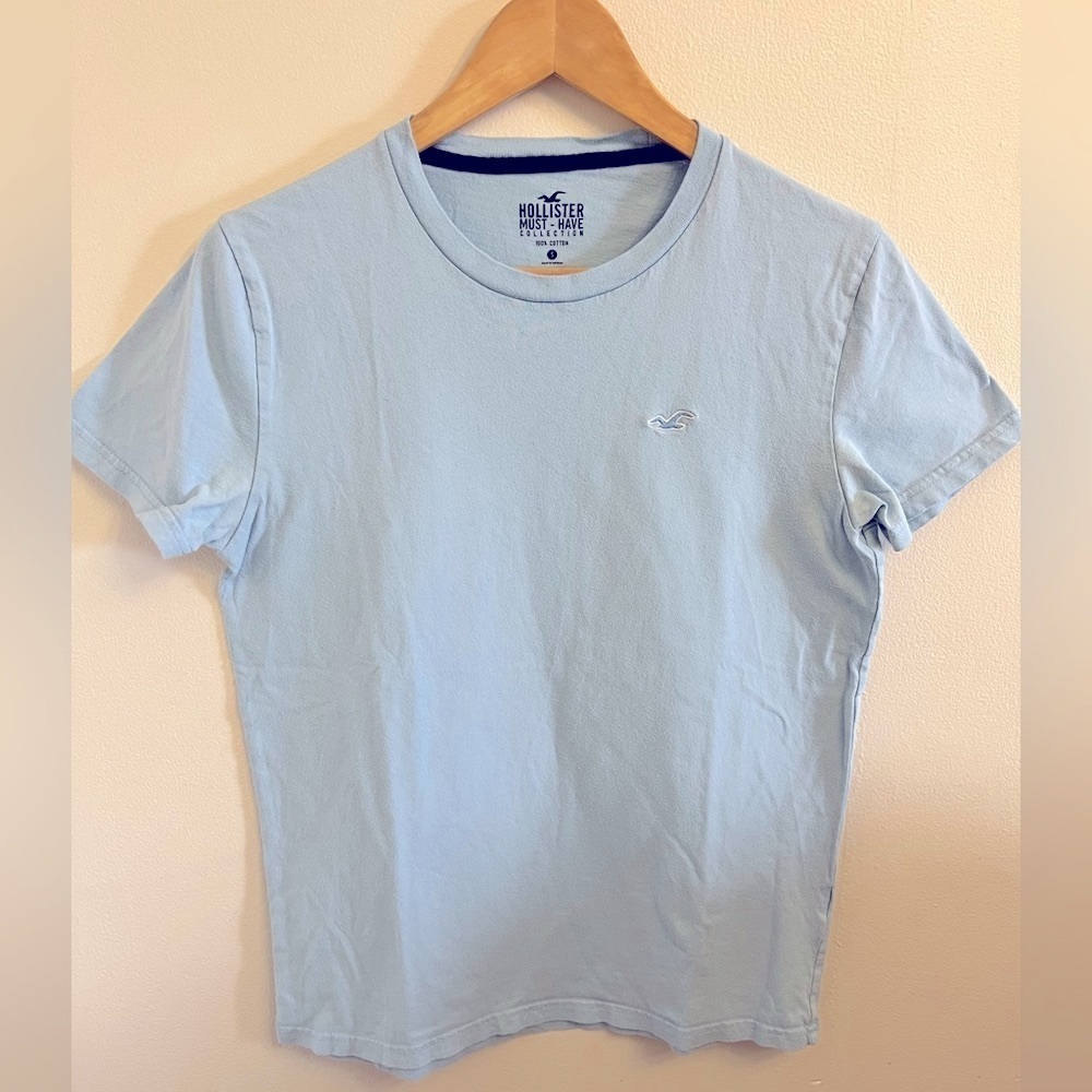 Hollister Blue Short Sleeve Tee